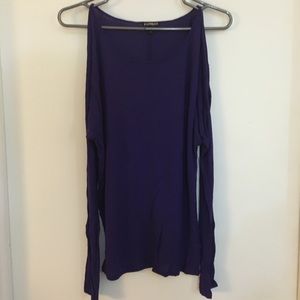 Express Cut Out Shoulder Top